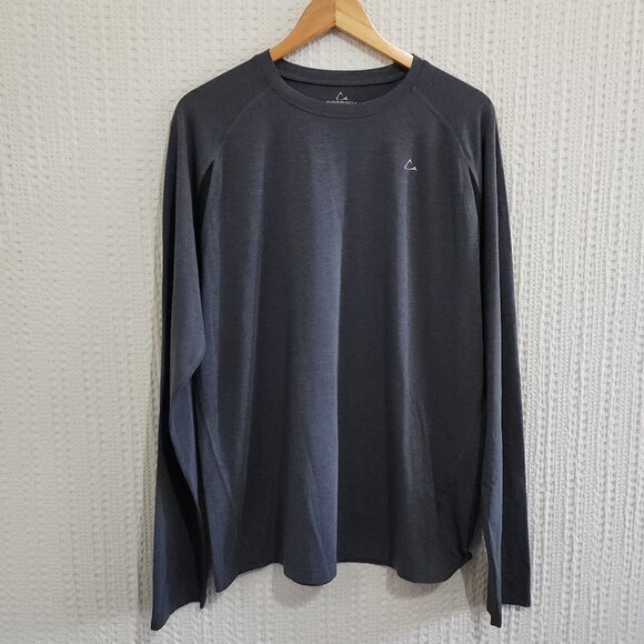 Paradox Men's Long Sleeve Wool Blend Gray Shirt Size Large - Picture 1 of 11